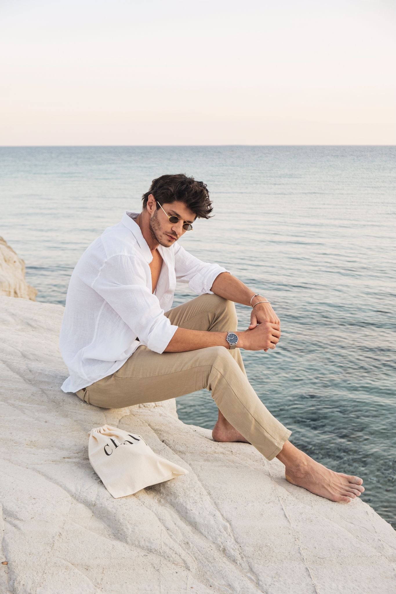 mens linen pants  Italian Linen Fabric